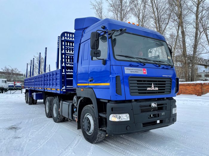 Отгрузка МАЗ-6430С9-520-012 и САВ 93182Е8